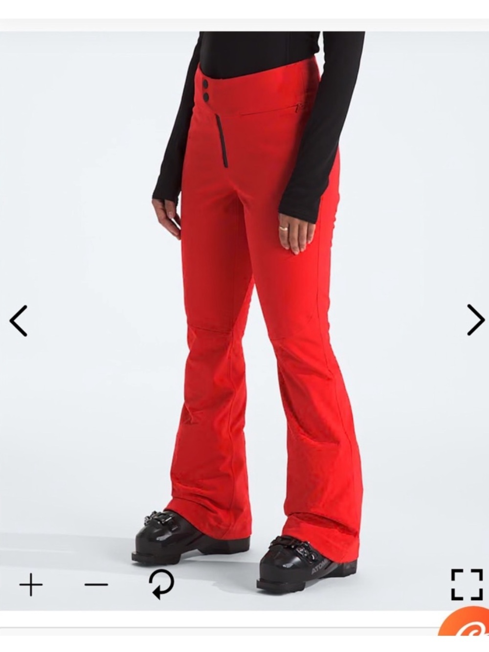 New! 2XL The North Face Snoga Ski Snow Pants Winter Outdoors Fiery Red Plus Size